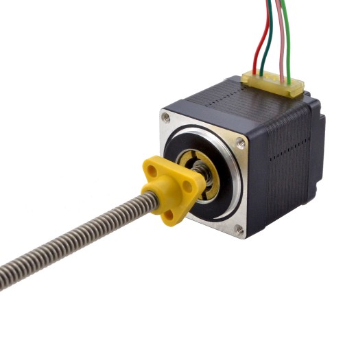 NEMA 11 External Acme Linear Stepper Motor 11E13S1004FD5-150RS Lead 1.27mm Lead Length 150mm