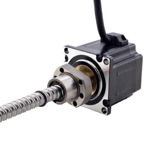 NEMA 23 External Ball Screw Linear Stepper Motor 23E22S3004BVL5-200RS Lead 5mm Lead Length 200mm