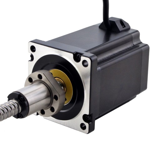 NEMA 34 External Ball Screw Linear Stepper Motor Actuator 34E45S6004B1N5-200RS Lead 10mm Lead Length 200mm