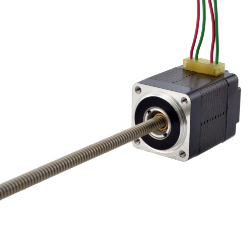 NEMA 8 Non-Captive Acme Linear Stepper Motor 8N11S0504SC5-150RS Lead 1mm Lead Length 150mm