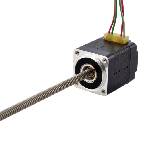 NEMA 8 Non-Captive Acme Linear Stepper Motor 8N11S0504AC5-150RS Lead 2mm Lead Length 150mm