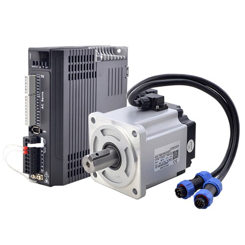 T6 Series 750W AC Servo Motor Kit T6-RS750H2A3-M17S 3000rpm 2.39Nm 17-Bit Encoder IP65