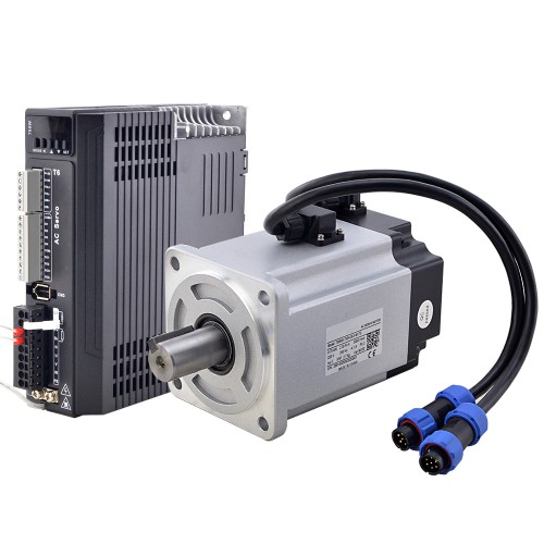 T6 Series 750W AC Servo Motor Kit T6-RS750H2B3-M17S 3000rpm 2.39Nm with Brake 17-Bit Encoder IP65