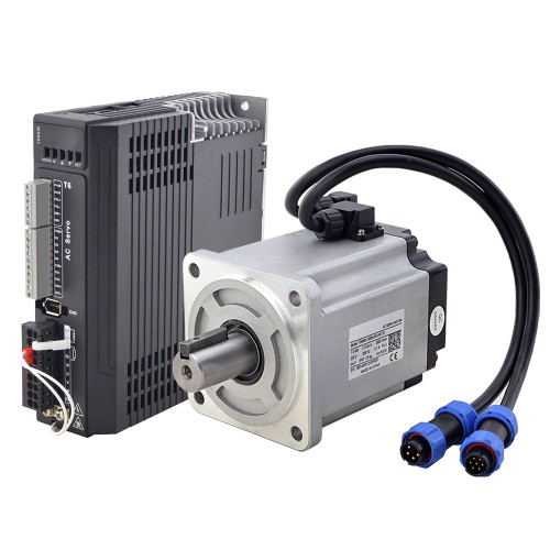 T6 Series 1000W AC Servo Motor Kit T6-RS1000H2A3-M17S 3000rpm 3.19Nm 17-Bit Encoder IP65