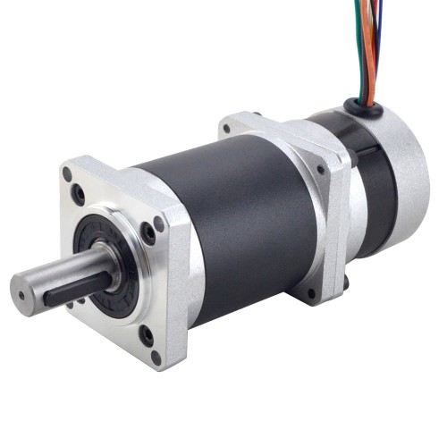 57BLR Brushless DC Gear Motor 24V 84W 35RPM with 100:1 Planetary Gearbox