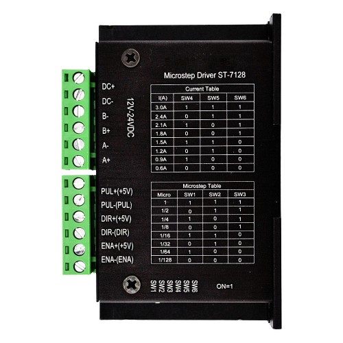 Analog Stepper Driver ST-7128 10-32VDC 128 High Subdivision for Bipolar Stepper Motor