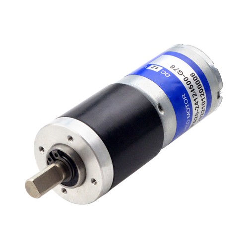 12V Small DC Gearmotor PA25-24126000-G76 15.68N.cm/59RPM with 76:1 Planetary Gearbox