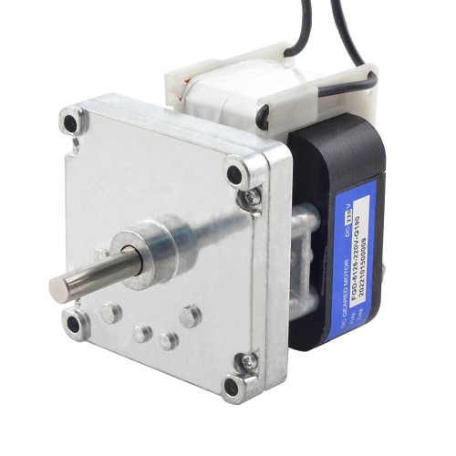 220V Brushed AC Gear Motor FGD-6126-220V-G190 20Kg.cm/14RPM with 190:1 Rectangular Spur Gearbox