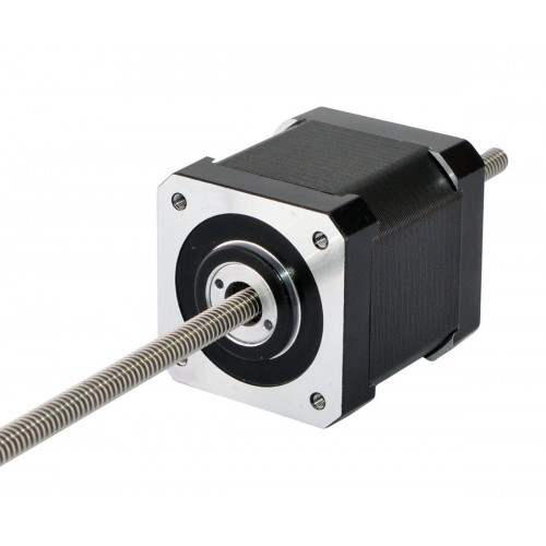 Nema 17 Non Captive Linear Actuator 48mm Stack 17LS19-2604J-250N Lead 2.4384mm/0.096"