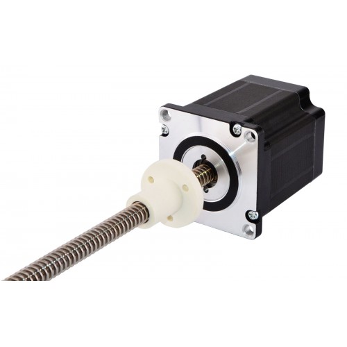 Nema 23 External Linear Stepper Motor 23LS26-25043-150E 66mm Stack Lead 2.54mm/0.1"