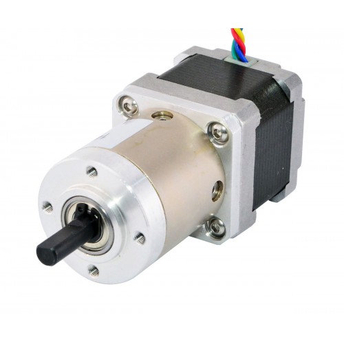 Nema 14 Geared Stepper Motor 14HS13-0804S-PG19 with 19:1 Planetary Gearbox