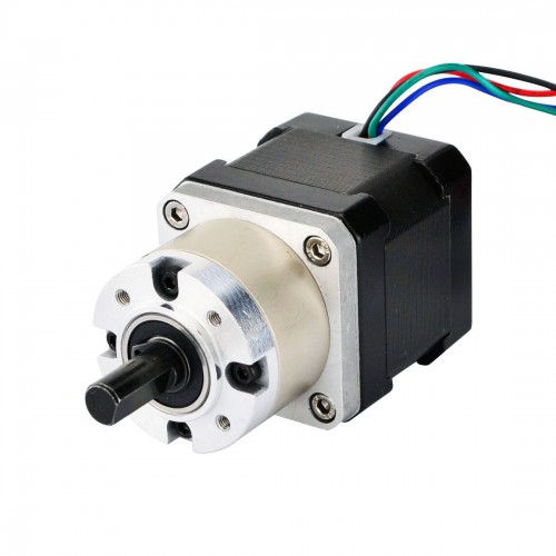 Nema 17 Geared Stepper Motor L=38mm 17HS15-1684S-PG5 5:1 Planetary Gearbox