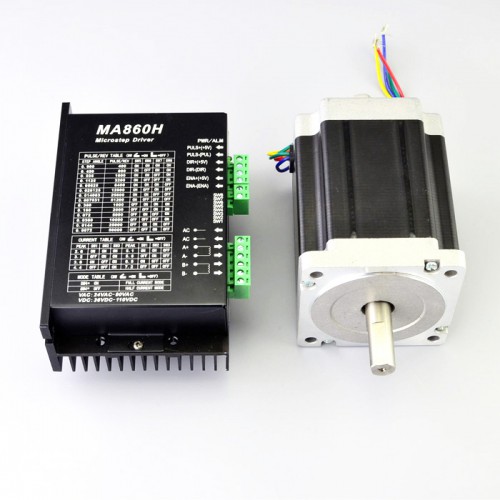 Nema 34 Stepper Motor Kit 8.5Ncm 1-MA860H-34HS46 1 Axis CNC Controller Kit