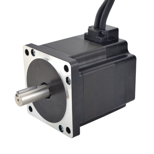 E Series Nema 34 Closed Loop Stepper Motor 34HE31-6004D-E1000 4.8Nm Encoder 1000CPR