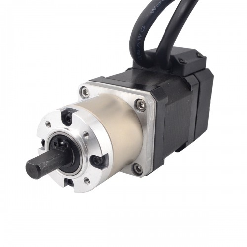 Nema 17 Closed-loop Geared Stepper Motor 17HS19-1684D-PG27-E1000 1000CPR with 27:1 Planetary Gearbox