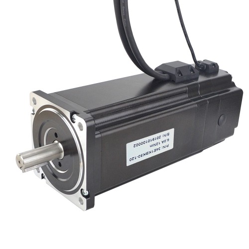 Nema 34 Closed Loop Stepper Motor 34E1KBK50-120 P Series 12Nm with Electromagnetic Brake