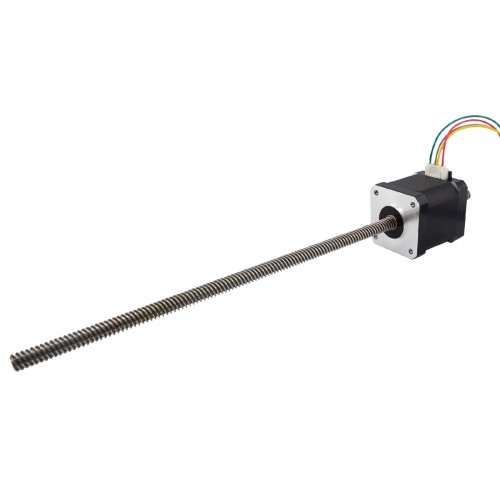 Nema 17 Non-captive Linear Stepper Motor 17LS19-1684N-300G Lead 8mm/0.31496" Length 300mm