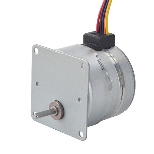 Φ42x38mm PM Geared Stepper Motor 42PM48M01-SG50 50:1 Spur Gearbox