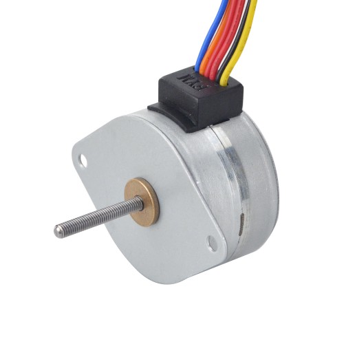 Φ35x22mm PM External Precision Linear Stepper Motor 35LN48M02-122 Lead 0.5mm/0.0197" Length 21.5mm