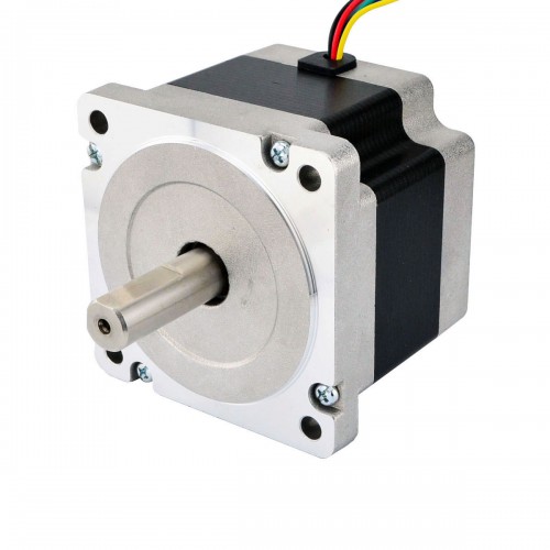 Nema 34 Dual Shaft Stepper Motor 34HS26-2006D 1.8 deg 4.4V 2.2Nm 6 Wires