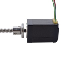 NEMA 11 External Ball Screw Linear Stepper Motor 11E18S1004BAM5-150RS Lead 2mm Lead Length 150mm