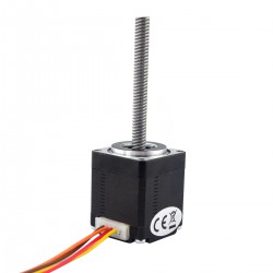 Nema 11 Non-captive Linear Actuator Stepper Motor 11N13S0754QE-150RS Lead 4.877mm Length 150mm