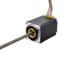 NEMA 11 Non-Captive Acme Linear Stepper Motor 11N18S1004GD5-200RS Lead 2.54mm Lead Length 200mm