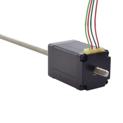 NEMA 11 Non-Captive Acme Linear Stepper Motor 11N18S1004HD5-200RS Lead 5.08mm Lead Length 200mm