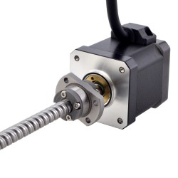 NEMA 17 External Ball Screw Linear Stepper Motor 17E19S2504BMB5-150RS Lead 8mm Lead Length 150mm