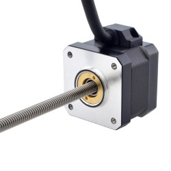 NEMA 17 Non-Captive Acme Linear Stepper Motor 17N13S1504FF5-200RS Lead 1.27mm Lead Length 200mm