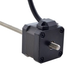 NEMA 17 Non-Captive Acme Linear Stepper Motor 17N13S1504FF5-200RS Lead 1.27mm Lead Length 200mm