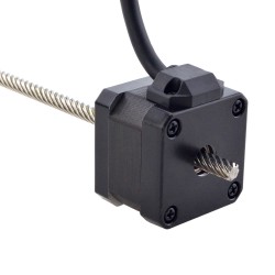 NEMA 17 Non-Captive Acme Linear Stepper Motor 17N13S1504YF5-200RS Lead 25.4mm Lead Length 200mm