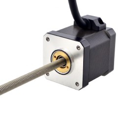 NEMA 17 Non-Captive Acme Linear Stepper Actuator Linear Lead 1.27mm Lead Length 200mm