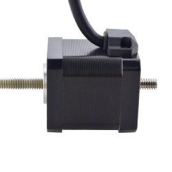 NEMA 17 Non-Captive Acme Linear Stepper Actuator Linear Lead 1.27mm Lead Length 200mm