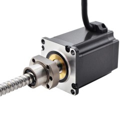 NEMA 23 External Ball Screw Linear Stepper Motor 23E30S4004BVL5-200RS Lead 5mm Lead Length 200mm