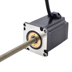 NEMA 23 Non-Captive Acme Linear Actuator Stepper Motor 23N30S4004GG5-250RS Lead 2.54mm Lead Length 200mm