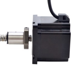 NEMA 34 External Ball Screw Linear Stepper Motor Actuator 34E30S5504B1N5-200RS Lead 10mm Lead Length 200mm