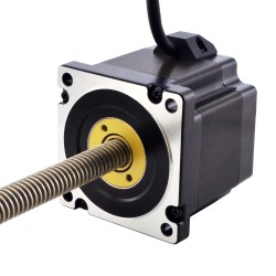 NEMA 34 Non-Captive Acme Linear Actuator Stepper Motor 34N30S5504RK5-300RS Lead 6.35mm Lead Length 300mm