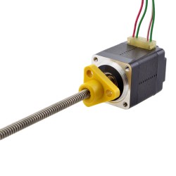 NEMA 8 External Acme Linear Stepper Motor 8E11S0504AC5-100RS Lead 2mm Lead Length 100mm