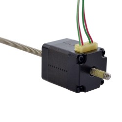 NEMA 8 Non-Captive Acme Linear Stepper Motor 8N11S0504SC5-150RS Lead 1mm Lead Length 150mm