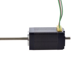 NEMA 8 Non-Captive Acme Linear Stepper Motor 8N15S0504SC5-150RS Lead 1mm Lead Length 150mm