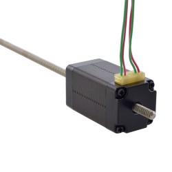 NEMA 8 Non-Captive Acme Linear Stepper Motor 8N15S0504AC5-150RS Lead 2mm Lead Length 150mm