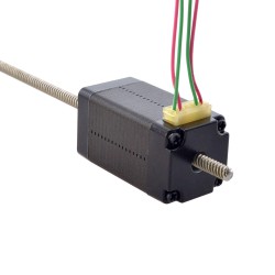 NEMA 8 Non-Captive Acme Linear Stepper Motor 8N15S0504DC5-150RS Lead 4mm Lead Length 150mm