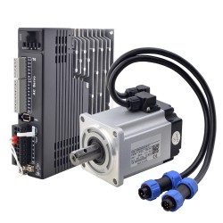 T6 Series 400W AC Servo Motor Kit T6-RS400H2A3-M17S 3000rpm 1.27Nm 17-Bit Encoder IP65
