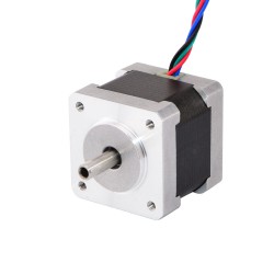 Nema 14 Hollow Shaft Stepper Motor 14HS13-0804SH 18Ncm 5.4V 4 Wires