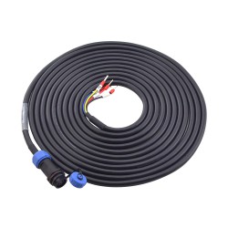 5m 4-PIN Motor Extenstion Cable with IP65 Aviation Connector for T6 Series Servo Motor