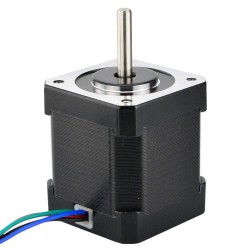 Nema 17 Full D-cut Shaft Stepper Motor 17HS19-2004S2 59Ncm 4 Wires with 1m Cable & Connector