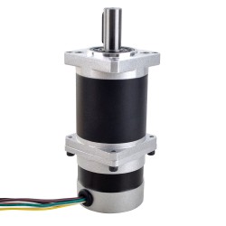 57BLR Brushless DC Gear Motor 24V 84W 35RPM with 100:1 Planetary Gearbox