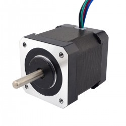 Nema 17 Dual Shaft Stepper Motor 17HS19-2004D 59Ncm 4 Wires 2A 2.8v