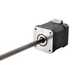 Nema 17 Non-captive Linear Stepper Motor 17N19S1684MB-200RS Lead 8mm Length 200mm